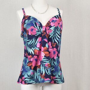 Island Escape Swim Top Size 14